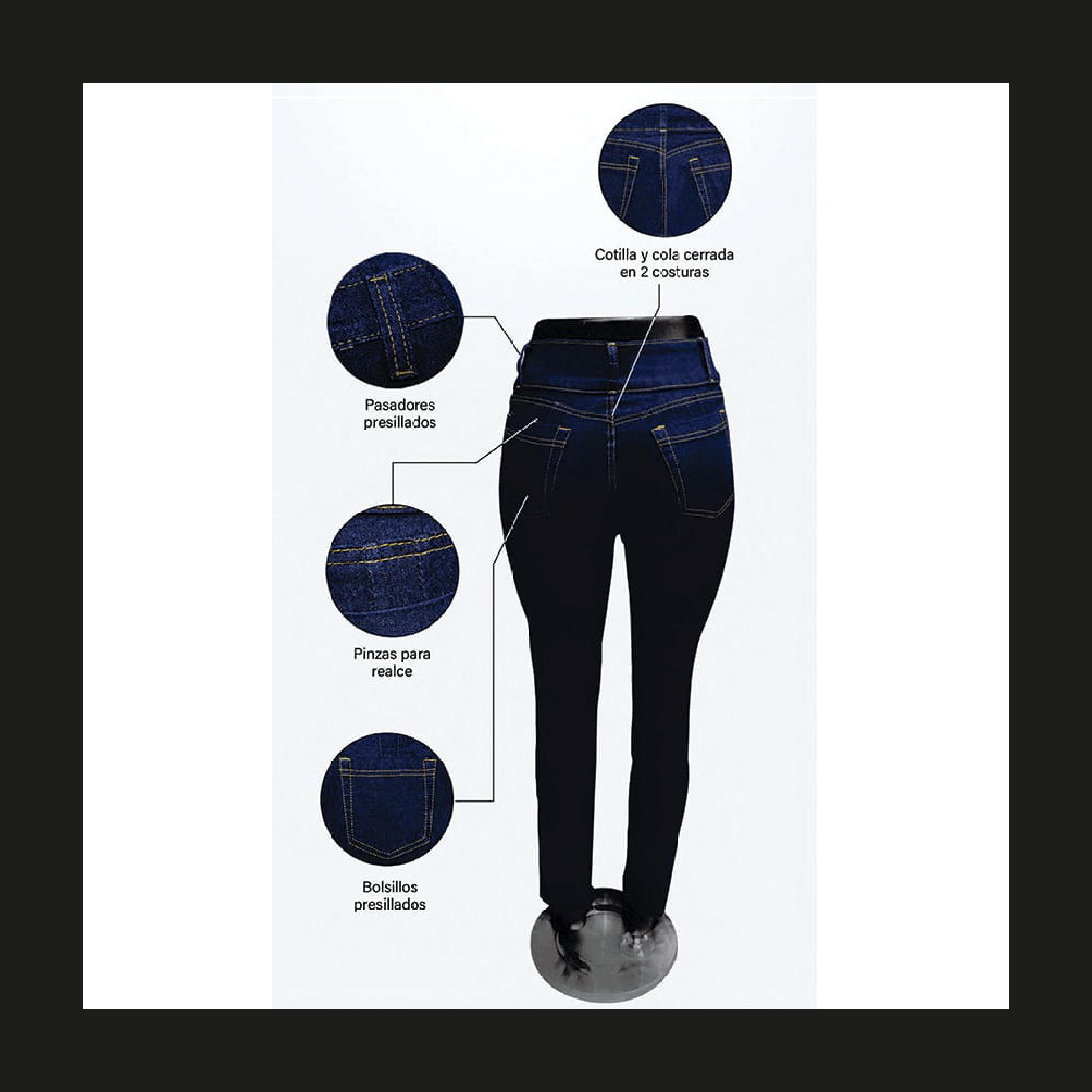 fotos seguritex_jean dama licrado